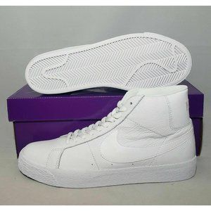 Nike SB Zoom Blazer Mid Triple White Size 11